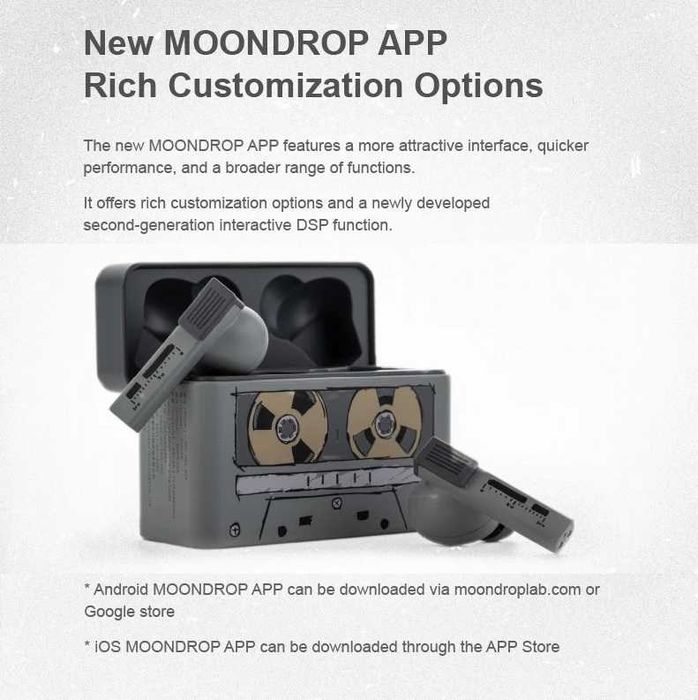 ‼️ Moondrop Golden Ages 2 - беспроводные TWS наушники с LDAC/LHDC/LC3