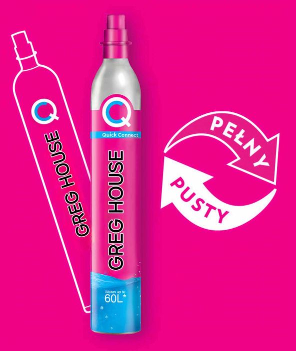 POMIECZYNO Soda Stream SodaStream gaz CO2