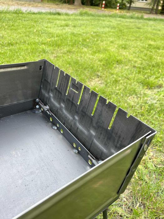 Zestaw Mangal Grill składany walizka Szaszlyki + 6 szampurów мангал