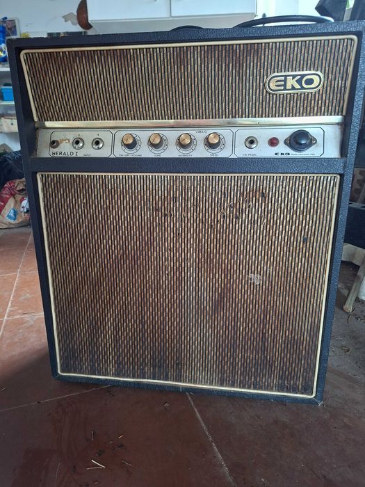 Amplificador guitarra Eko Herald l 1963/65