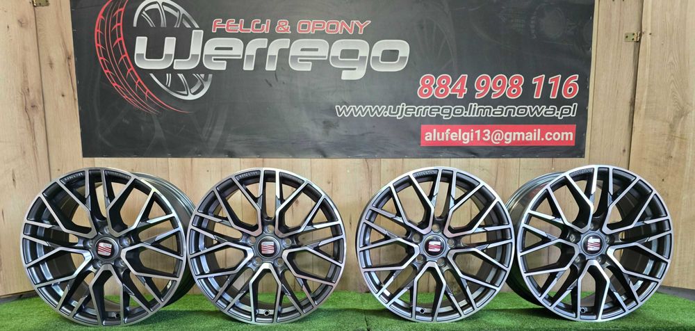 NOWE ALUFELGI SEAT 17x5x112 - Altea,Ateca,Leon,Toledo,terrraco