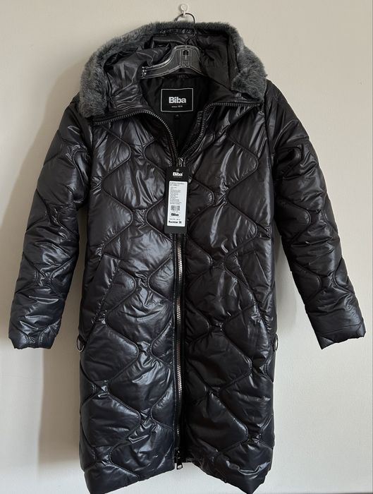 Kurtka zimowa czarna BIBA (nowa)