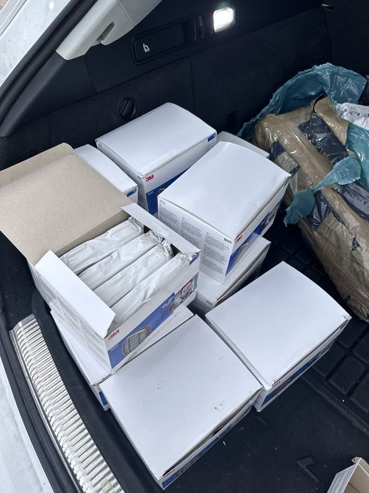 Filtry gazowe pochłaniacze  3m 6055 a2 4kpl