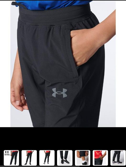 Детские штаны Under armour чёрные