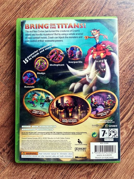 Crash Of The Titans XboX 360