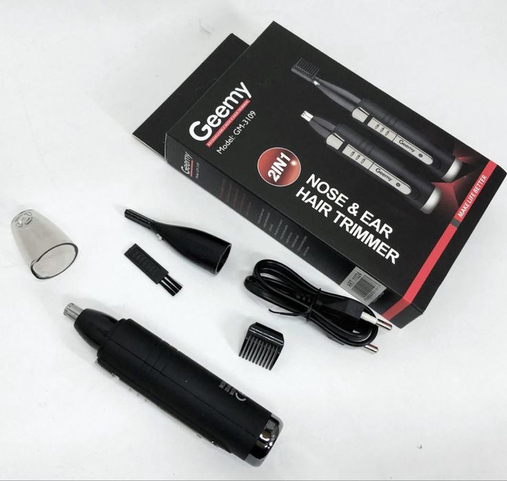 Тример для носа та вух, чоловіків. Триммер для носа и ушей, мужчин