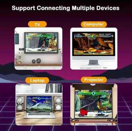 Consola de jogos sem fios retro 64GB