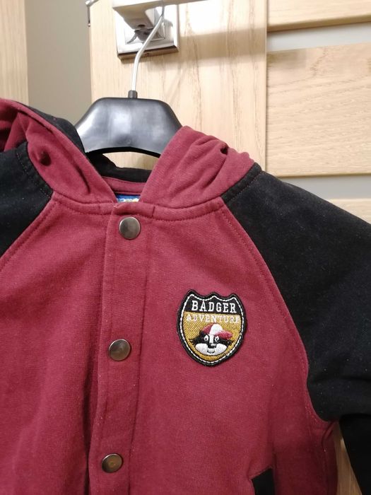 Bluza rozpinana na napy dla chłopca 3 lata