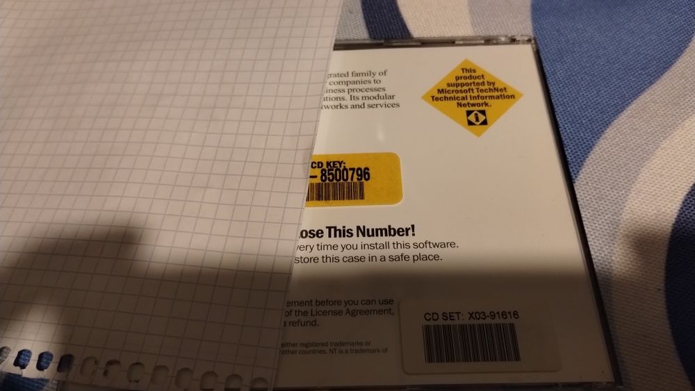 Windows NT Server Cd