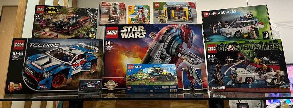 Legos- Ghostbusters e outros (42077;76188;21108;40223)