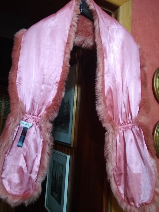 Szal Miss Selfridge 165 x22 brudny róż