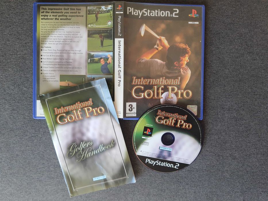 PS2 International Golf PRO Angielska Kompletna