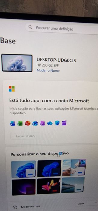 HP 280 G2 SFF | Intel Core i3-6100 | 8GB DDR4 | SSD 120GB | Windows 11 Pro + Office Vitalício