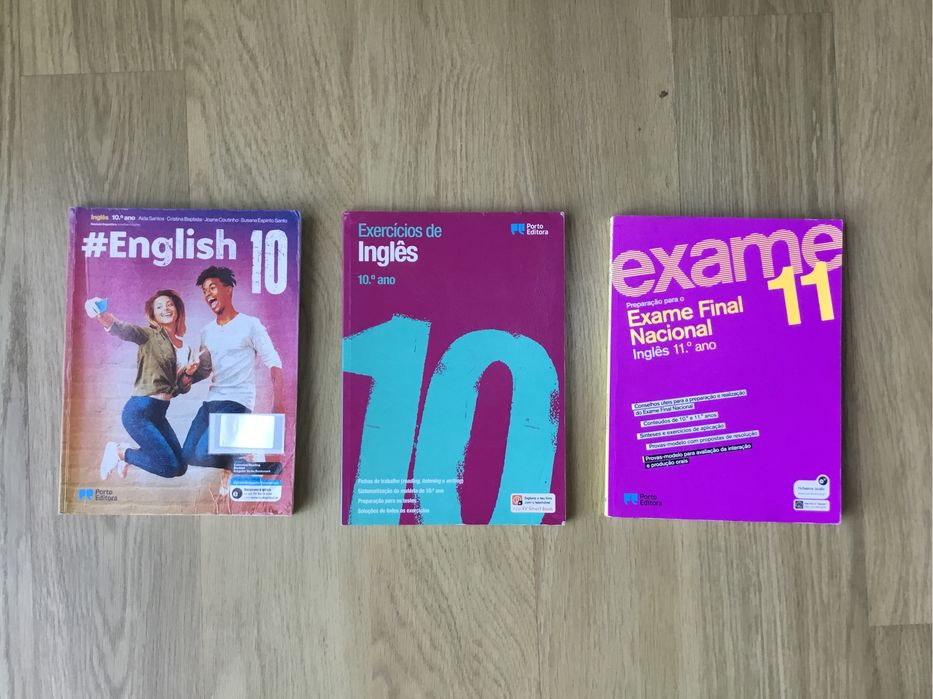 Manual + Caderno de atividades + Gramática Inglês