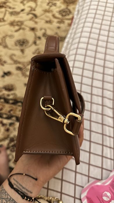 Сумка jacquemus кожа