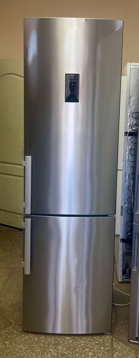 Холодильник Electrolux EN3886MFX – місткий, надійний, європейська збірка (Угорщина)