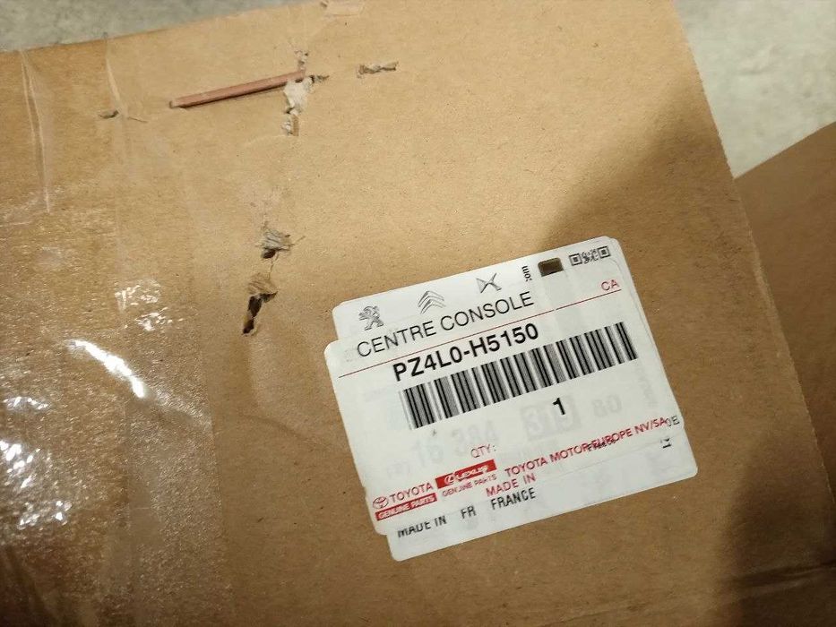 центральная консоль proace и berlingo