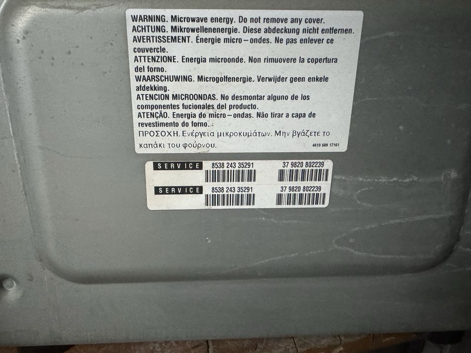 microondas em bom estado