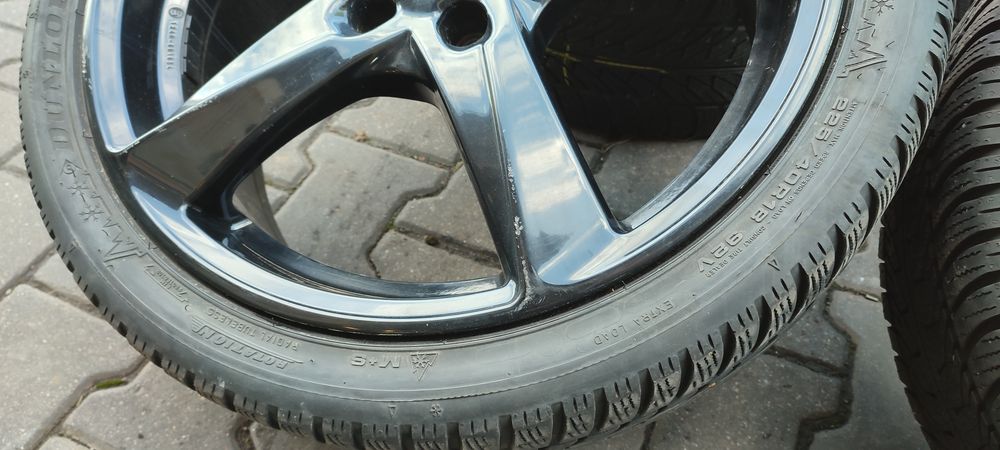 18" 7.5J 5x108 Komplet felg aluminiowych RC