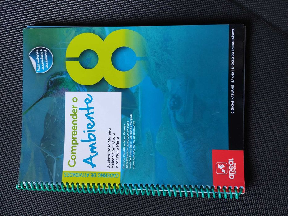 Cadernos de Atividades 8.º Ano