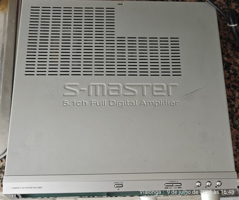 Aparelhagem de cinema  SONY