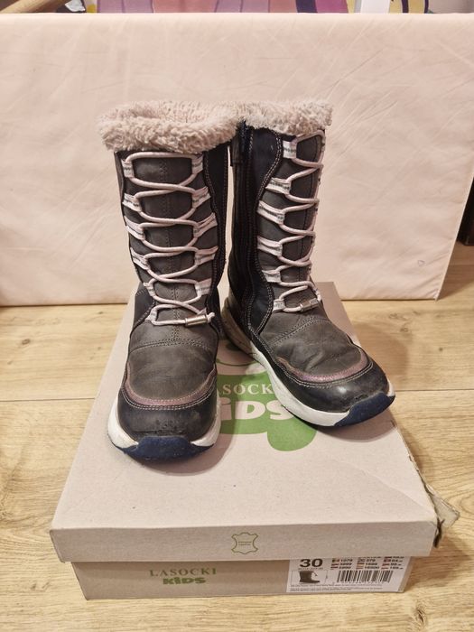 Buty Zimowe Lasocki 30, Dziewczęce