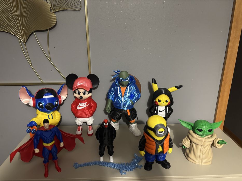 Modelos 3d figuras porta chaves…