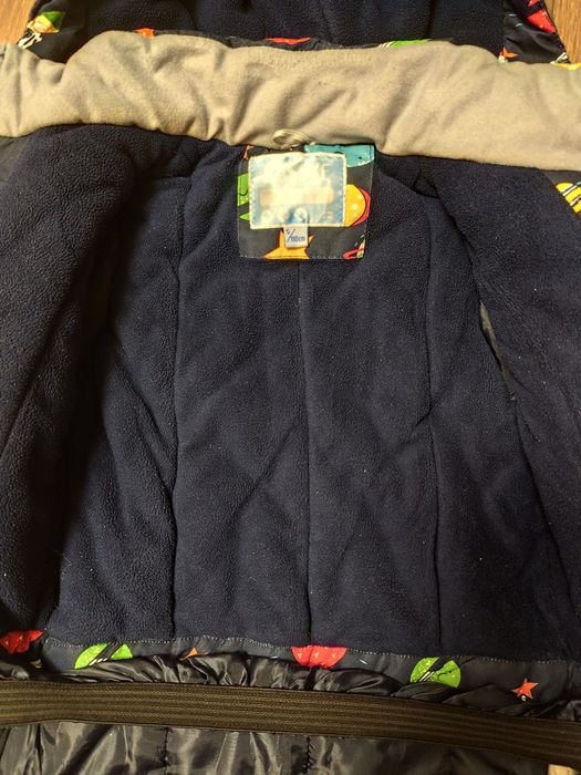 Зимова куртка на хлопчика 116 см