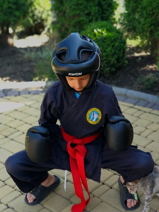 Кімано чорне на 7-9 років 150 см