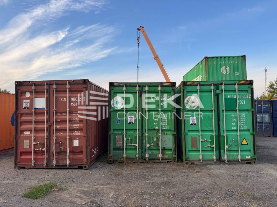 Морской контейнер 20 и 40 ft в НАЛИЧИИ