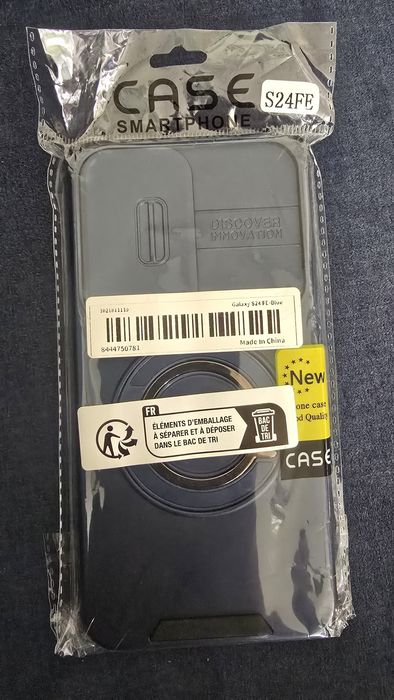 Etui Samsung galaxy S 24 FE niebieski