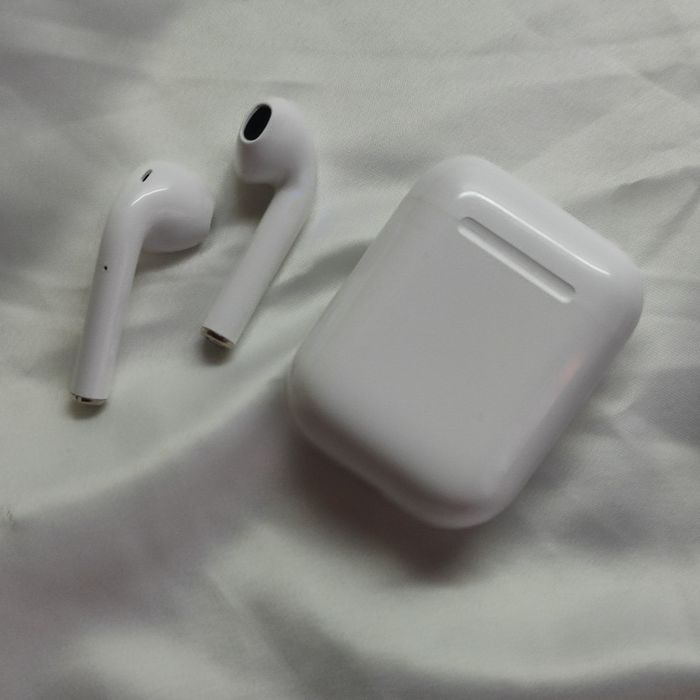Наушники Bluetooth Apple Samsung белые