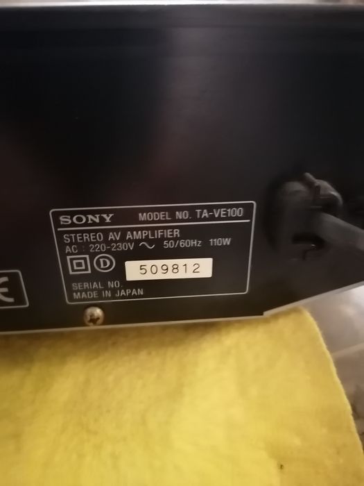 Amplificador sony