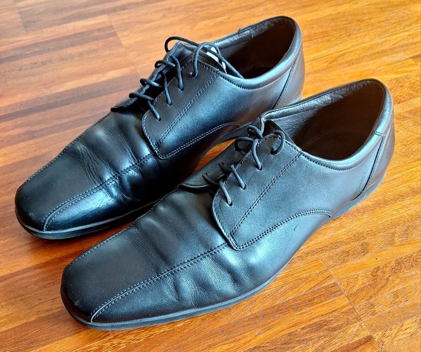Buty do garnituru 44, skóra czarne