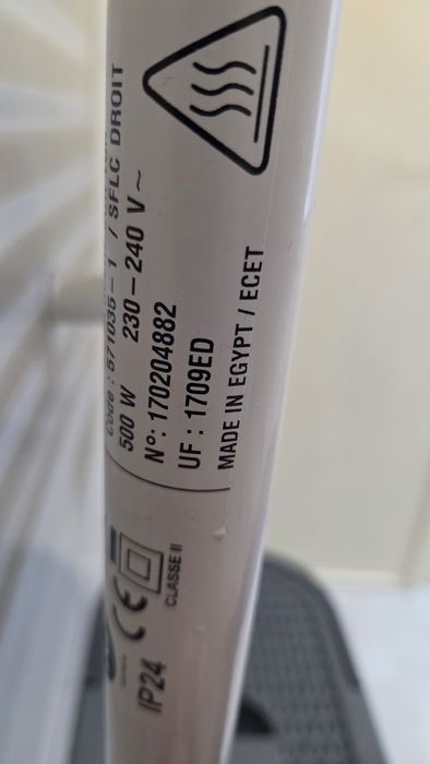 Aquecedor toalhas eletrico parede