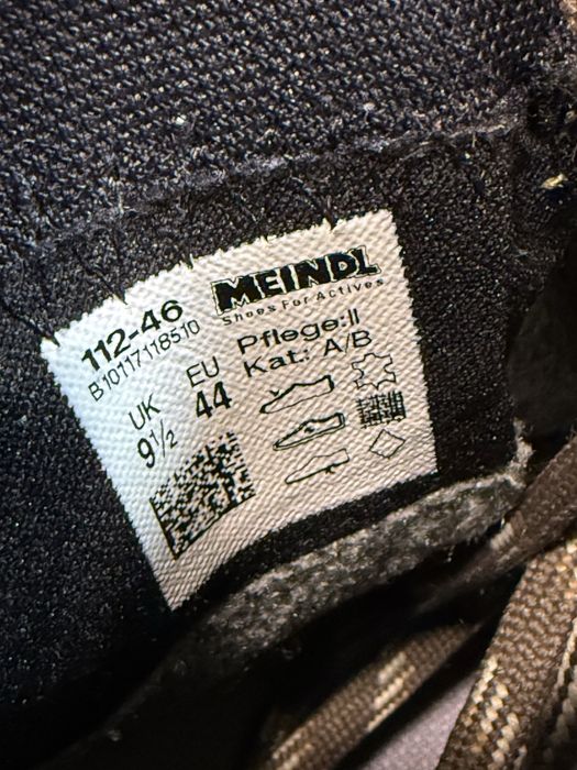 Кожаные ботинки Meindl Gore-tex 44 р