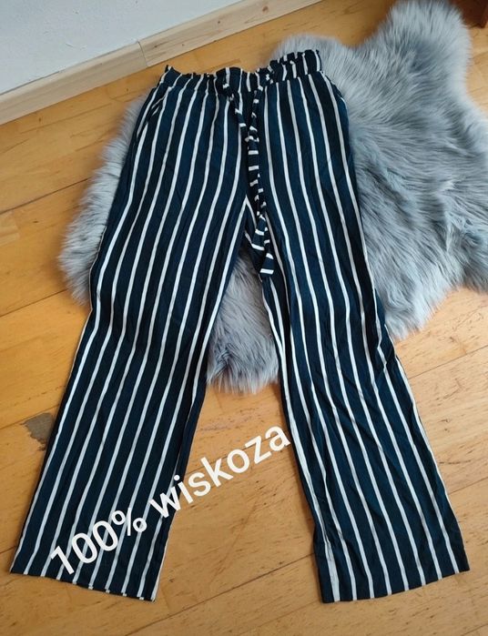 Wiskozowe spodnie r.M