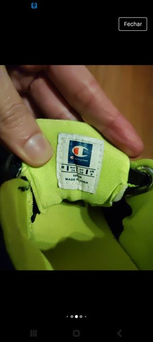 Sapatilhas menino nr 26