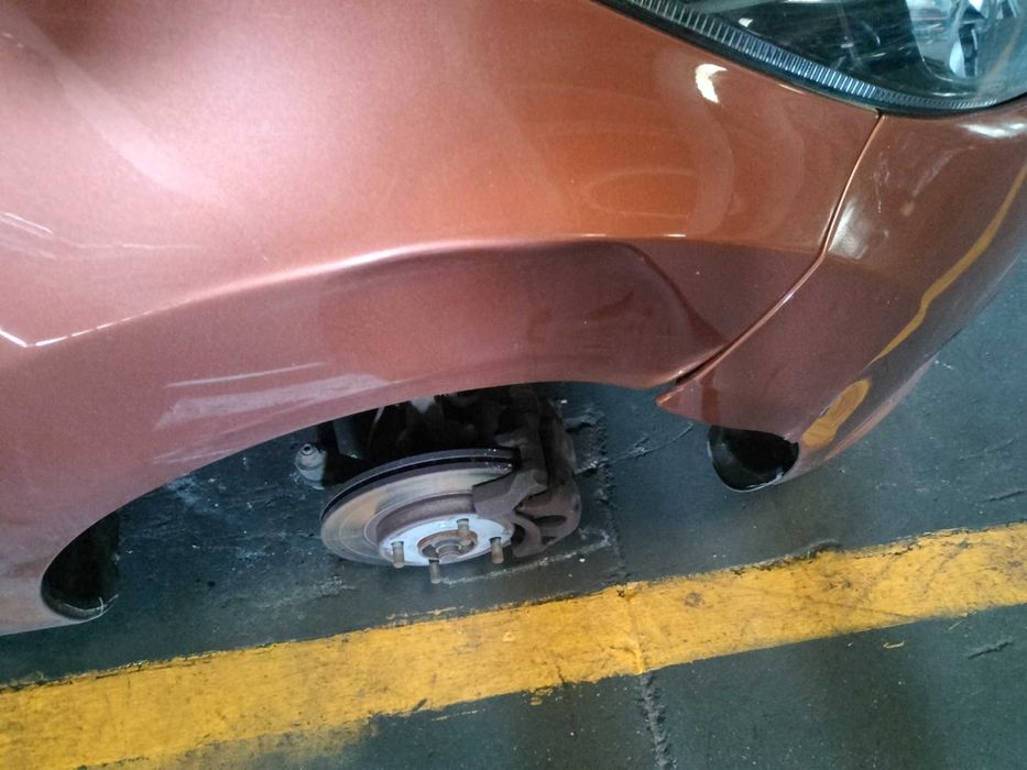 Frente Completa Ford Fiesta mk7 1.0 Ecoboost 2014 #F41