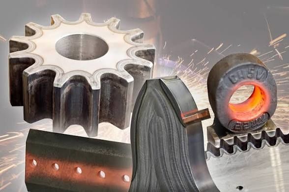 Hartowanie metalu. Koła zębate, kliny, walki i waly