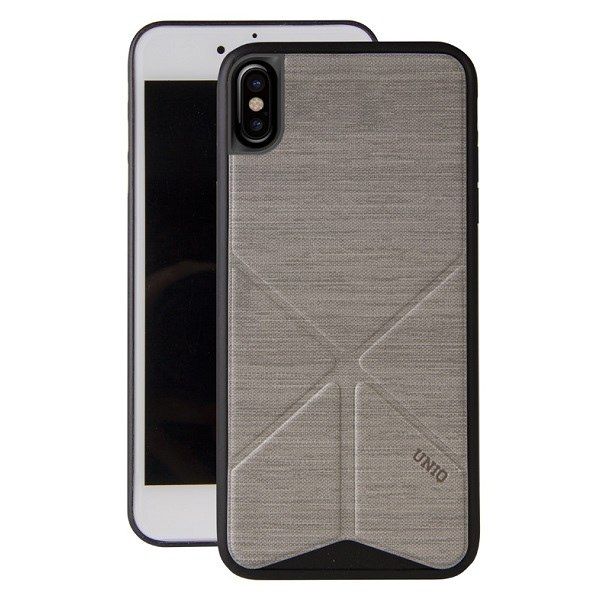 UNIQ etui Transforma Ligne iPhone X/Xsszary/ash grey
