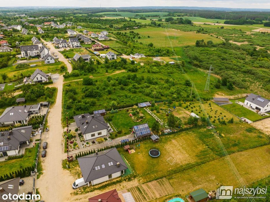 Gryfino - działka budowlana 1154 m² - Widok 2