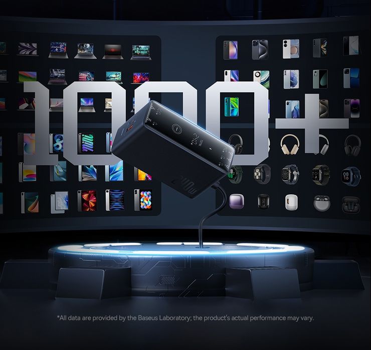 Настільний зарядний пристрій 240W BASEUS 5 портів GaN блок Вт