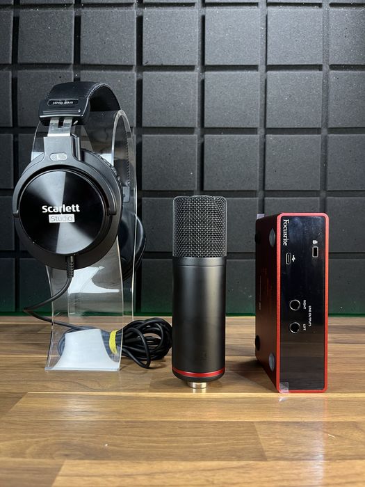 Focusrite Scarlett Solo Studio 3rd Gen (БЕЗКОШТОВНА Доставка!)