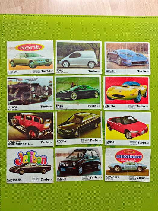 Obrazki z gumy turbo z serii 191-260