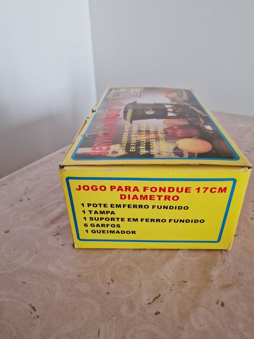 Serviço para Fondue em Ferro fundido
