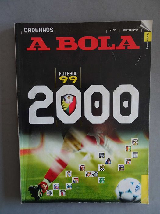 Cadernos a Bola nº 30 de 1999 - Futebol 99/2000