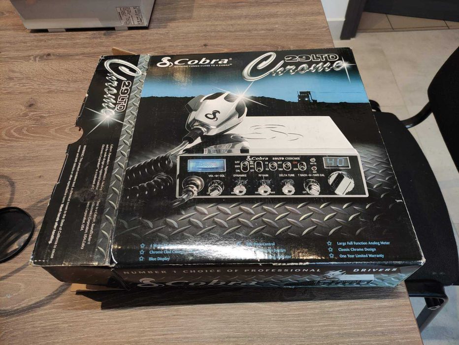 Radio CB COBRA 29LTD Chrome NOWE z Ameryki przestrojone