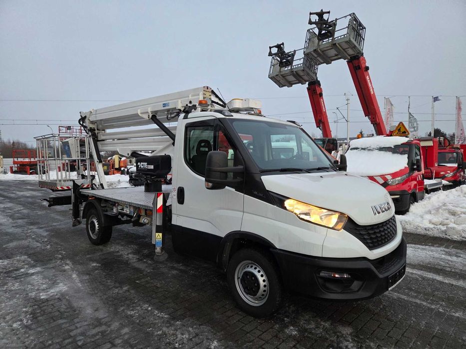 iveco podnośnik koszowy zwyżka 23m cte zed multitel mj isoli palfinger