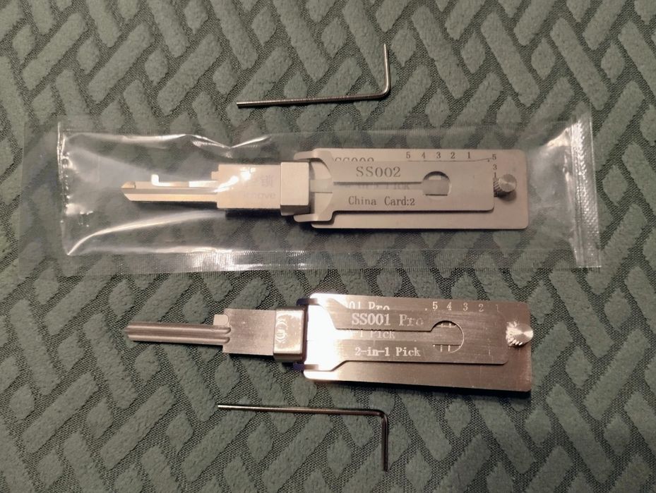 dekoder klucza Lishi SS001 Pro 2 w 1 i SS0021